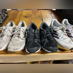 On Running Women's Black Athletic Shoes